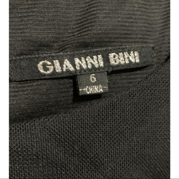 Gianni Bini Dress sheer cap sleeve little back dress - Picture 7 of 7